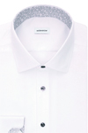 Produktbild fr 'SEIDENSTICKER Slim Hemd extra langer Arm New Kent Kragen Twill wei'