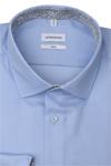 Produktbild fr 'SEIDENSTICKER Slim Hemd extra langer Arm New Kent Kragen Twill hellblau'