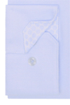 Produktbild f�r 'SEIDENSTICKER Shaped Hemd extra langer Arm New Kent Kragen Struktur hellblau'