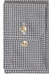 Produktbild f�r 'SEIDENSTICKER Shaped Hemd extra langer Arm Haifischkragen Muster braun'