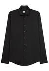 Produktbild fr 'SEIDENSTICKER Slim Hemd Langarm Haifischkragen Jersey Stretch schwarz'
