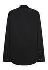 Produktbild fr 'SEIDENSTICKER Slim Hemd Langarm Haifischkragen Jersey Stretch schwarz'