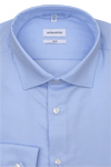 Produktbild fr 'SEIDENSTICKER Slim Hemd extra langer Arm Twill eisblau'