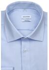 Produktbild fr 'SEIDENSTICKER Regular Hemd extra langer Arm New Kent Kragen Struktur hellblau'