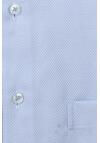 Produktbild fr 'SEIDENSTICKER Regular Hemd extra langer Arm New Kent Kragen Struktur hellblau'