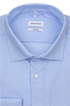 Produktbild fr 'SEIDENSTICKER Shaped Hemd extra langer Arm Twill eisblau'
