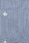 Produktbild f�r 'SEIDENSTICKER Shaped Hemd Langarm Haifischkragen Muster blau'