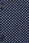Produktbild f�r 'SEIDENSTICKER Shaped Hemd extra langer Arm New Kent Kragen Muster blau'