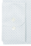 Produktbild f�r 'SEIDENSTICKER Shaped Hemd extra langer Arm New Kent Kragen Muster gr�n'