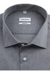 Produktbild fr 'SEIDENSTICKER Regular Hemd Langarm New Kent Kragen Chambray mittelgrau'