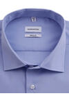 Produktbild fr 'SEIDENSTICKER Regular Hemd Langarm New Kent Kragen Fil  Fil hellblau'