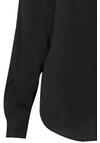 Produktbild fr 'SEIDENSTICKER Regular Fit Bluse Langarm Hemdenkragen Viskose schwarz'
