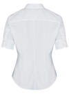 Produktbild fr 'SEIDENSTICKER Slim Fit Bluse Halbarm offener Kragen wei'