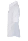 Produktbild fr 'SEIDENSTICKER Slim Fit Bluse Halbarm offener Kragen wei'