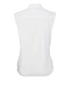 Produktbild fr 'SEIDENSTICKER Slim Fit Bluse ohne Arm Hemdkragen Stretch wei'