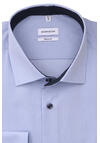 Produktbild fr 'SEIDENSTICKER Regular Hemd Langarm Fil a Fil New Kent Kragen mittelblau'