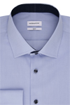 Produktbild f�r 'SEIDENSTICKER Slim Hemd extra langer Arm New Kent Kragen hellblau'