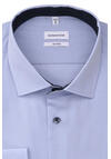 Produktbild fr 'SEIDENSTICKER Shaped Hemd Langarm Fil a Fil New Kent Kragen mittelblau'