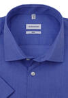 Produktbild fr 'SEIDENSTICKER Slim Hemd Halbarm New Kent Kragen mittelblau'