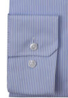 Produktbild fr 'SEIDENSTICKER Shaped Hemd Langarm New Kent Kragen Streifen hellblau'