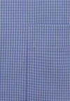 Produktbild fr 'SEIDENSTICKER Regular Hemd Langarm New Kent Kragen Karo hellblau'