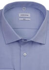Produktbild fr 'SEIDENSTICKER Slim Hemd Langarm New Kent Kragen Struktur hellblau'