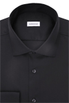 Produktbild f�r 'SEIDENSTICKER Shaped Fit Hemd Langarm New Kent Kragen schwarz'