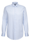 Produktbild f�r 'SEIDENSTICKER Regular Fit Hemd Langarm New Kent Kragen Satin Streifen hellblau'