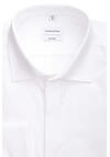 Produktbild fr 'SEIDENSTICKER Shaped Galaemd Langarm New Kent Kragen Umschlagmanschette Twill wei'
