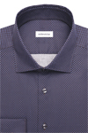 Produktbild f�r 'SEIDENSTICKER Slim Hemd Langarm New Kent Kragen Muster rot'
