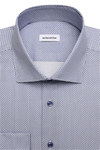 Produktbild f�r 'SEIDENSTICKER Slim Hemd Langarm New Kent Kragen Muster blau'
