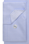 Produktbild f�r 'SEIDENSTICKER Slim Hemd Langarm New Kent Kragen Struktur hellblau'