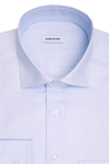 Produktbild f�r 'SEIDENSTICKER Regular Hemd Langarm New Kent Kragen Muster blau'