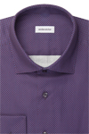 Produktbild f�r 'SEIDENSTICKER Comfort Hemd Langarm New Kent Kragen Muster rot'