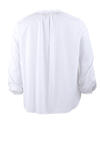 Produktbild fr 'SEIDENSTICKER Modern Fit Bluse Langarm Stehkragen wei'