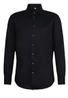 Produktbild f�r 'SEIDENSTICKER Slim Fit Hemd Langarm New Kent Kragen schwarz'