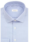 Produktbild fr 'SEIDENSTICKER Slim Fit Hemd Langarm New Kent Kragen Muster blau'