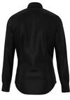 Produktbild f�r 'SEIDENSTICKER Slim Hemd Langarm New Kent Kragen Satin schwarz'
