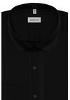 Produktbild f�r 'SEIDENSTICKER Slim Hemd Langarm New Kent Kragen Satin schwarz'