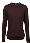 Produktbild f�r 'SEIDENSTICKER Pullover Langarm Rundhals Merinowolle dunkelbraun'
