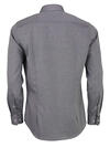 Produktbild fr 'SEIDENSTICKER Shaped Hemd Langarm Basic Kent Kragen Chambray grau'