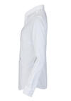 Produktbild fr 'SEIDENSTICKER Slim Fit Bluse Langarm Offener Kragen Popeline wei'