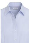 Produktbild fr 'SEIDENSTICKER Slim Fit Bluse Langarm Offener Kragen Fil a Fil aqua'