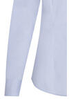 Produktbild fr 'SEIDENSTICKER Slim Fit Bluse Langarm Offener Kragen Fil a Fil aqua'