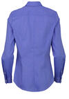 Produktbild fr 'SEIDENSTICKER Slim Fit Bluse Langarm Offener Kragen Fil a Fil mittelblau'
