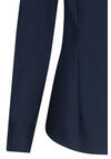 Produktbild fr 'SEIDENSTICKER Slim Fit Bluse Langarm Offener Kragen Chambray nachtblau'