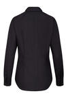 Produktbild fr 'SEIDENSTICKER Slim Fit Bluse Langarm Offener Kragen Popeline schwarz'