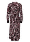 Produktbild fr 'TOMMY HILFIGER Curve Langarm Kleid Hemdkragen Taillengrtel Muster rot'
