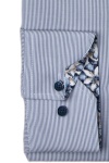 Produktbild fr 'VENTI Modern Fit Hemd Langarm New Kent Kragen Streifen blau'