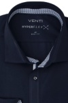 Produktbild fr 'VENTI Body Fit Hemd Langarm New Kent Kragen Hyperflex Twill nachtblau'